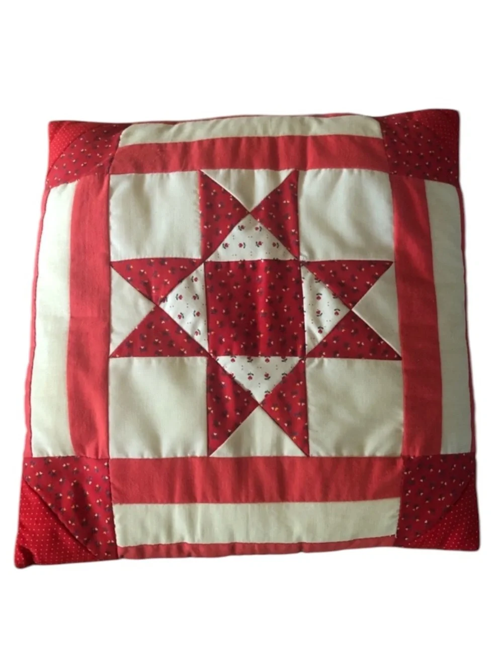 Vintage Quilted Pillow